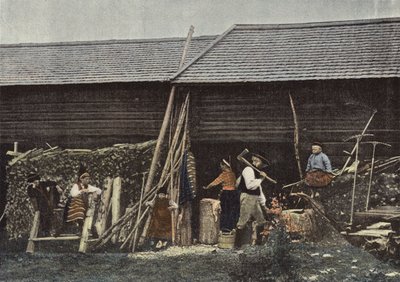 Külseje Egy Ház Dalarnában, Svédországban alkotó: European Photographer